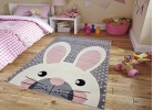 Тъкан килим MAGNOLIA 513 l.grey/pink